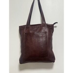 Latico Larkspur Brown Leather Tote Bag